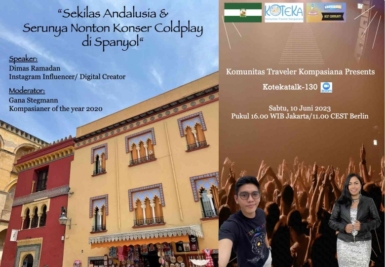 Kotekatalk-130: Sekilas Andalusia dan Serunya Nonton Konser Coldplay di Spanyol