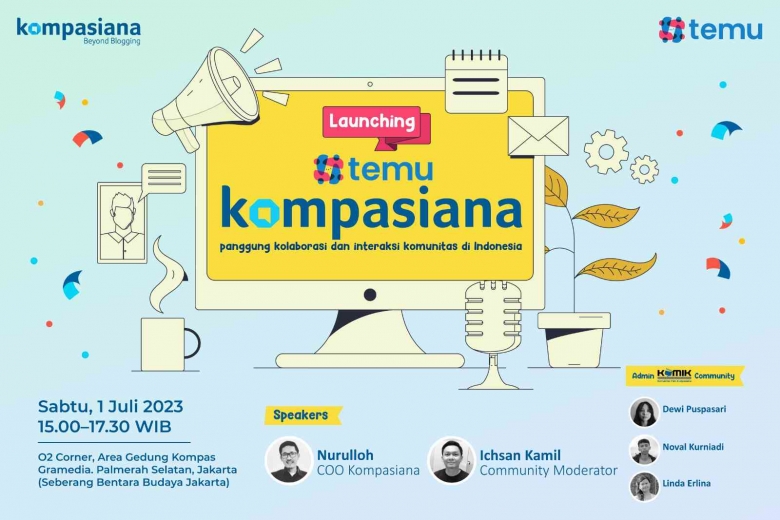 Launching Temu Kompasiana, Panggung Kolaborasi dan Interaksi untuk Komunitas