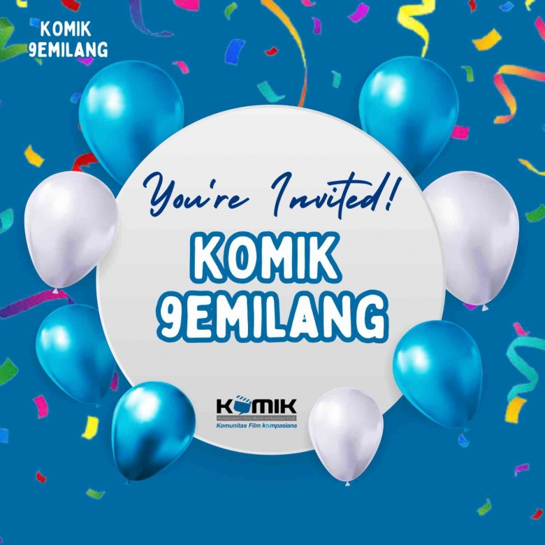 Genap Usia 9 Tahun, KOMiK Adakan Lomba Blog dan Medsos Bertabur Hadiah