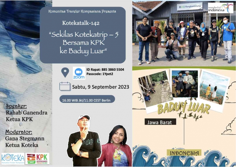 Kotekatalk-142: Ngobrol Bareng Mas Rahab Soal Baduy Luar, Yuk!