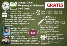 Lomba Opini Membangun Indonesia dari Desa