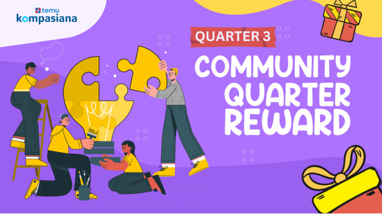Penerima Community Reward Quarter 3 dan Persiapan Best Community 2023