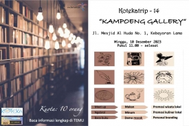 Kotekatrip-14: Ke Kampoeng Gallery, Yuk!