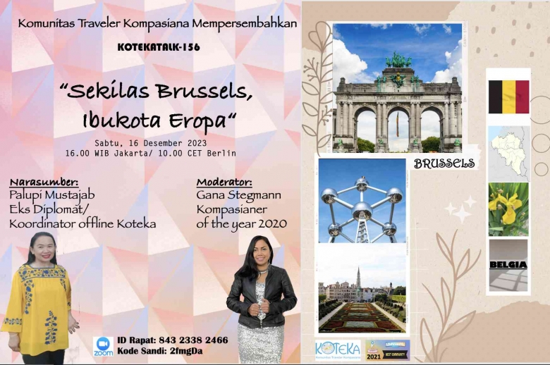 Kotekatalk-156: Sekilas Brussels, Ibukota Eropa