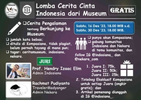 Lomba Cerita Cinta Indonesia dari Museum