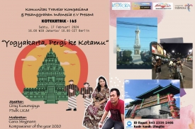 Ikut Kotekatalk-165: "Yogyakarta, Pergi ke Kotamu", Yuk!
