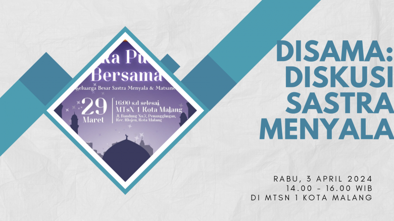 DISAMA: Diskusi Sastra Menyala Eps 11