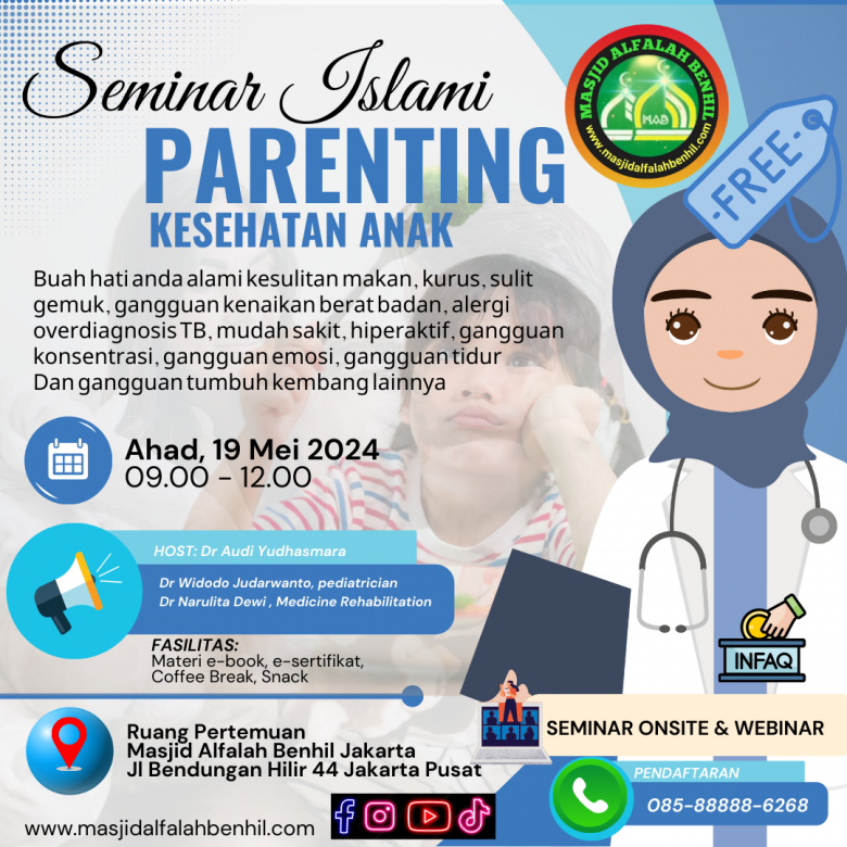 SEMINAR ISLAMI: Parenting Kesehatan Anak