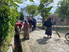 Pemerintah Gampong Lam Kuta Melaksanakan Kegiatan Padat Karya Tunai Desa