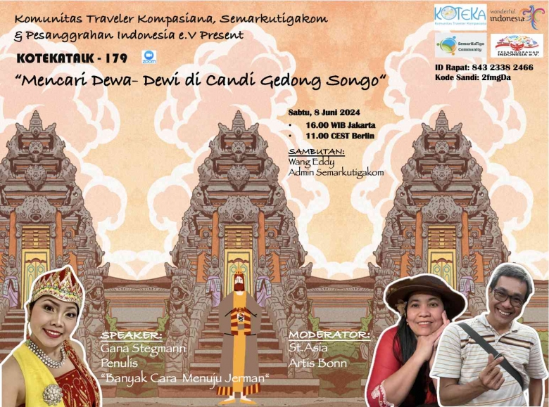 Kotekatalk-179: Mencari Dewa-Dewi di Candi Gedong Songo