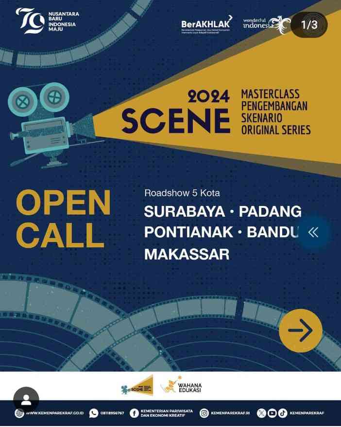Masterclass Pengembangan Skenario Original Series