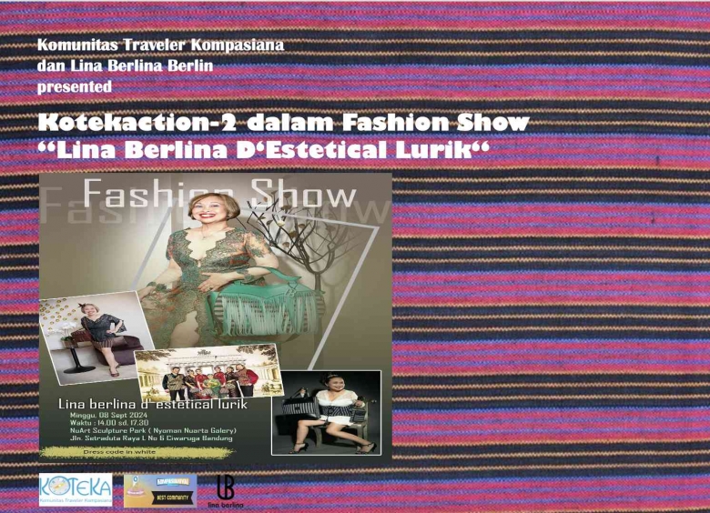 Kotekaction-2: 1 Kursi di Fashion Show Lina Berlina Berlin Buat Kamu