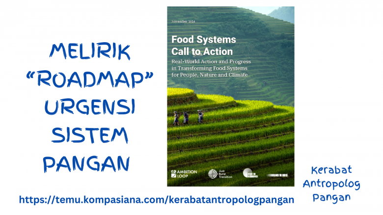 Rabu Bertemu #4 - Melirik "Roadmap" Urgensi Sistem Pangan