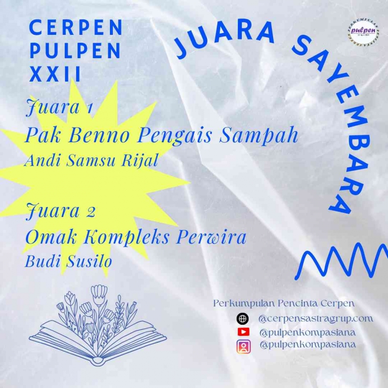 Juara Sayembara Cerpen Pulpen XXII