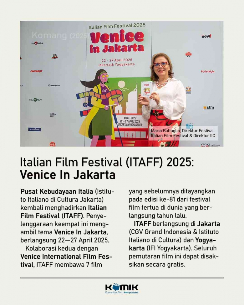 ITAFF 2025 Hadir di Jakarta dan Yogyakarta 22-27 April 2025