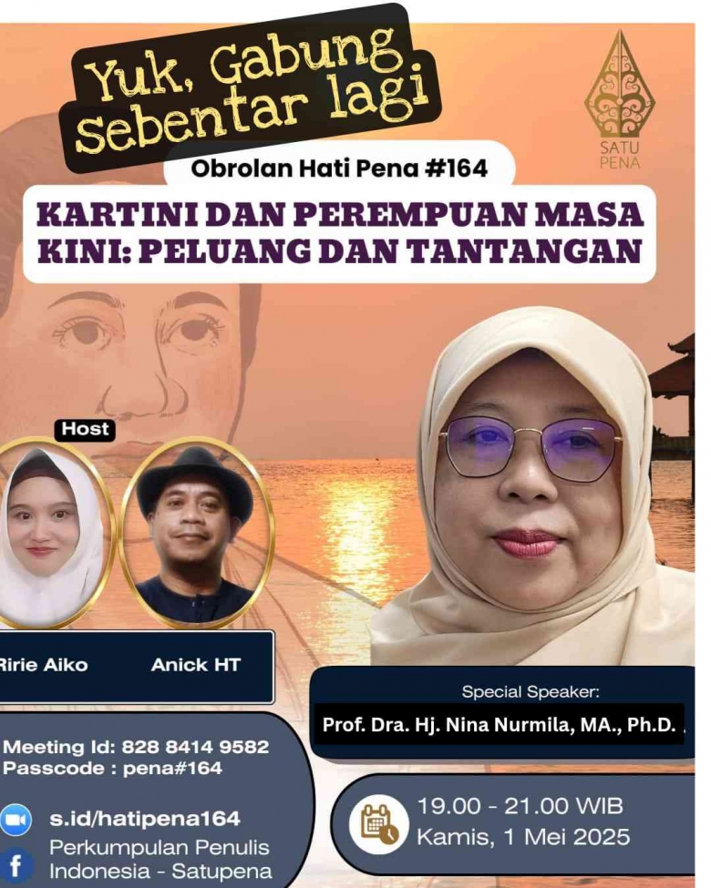 Webinar: Kartini dan Perempuan Masa Kini: Peluang dan Tantangan