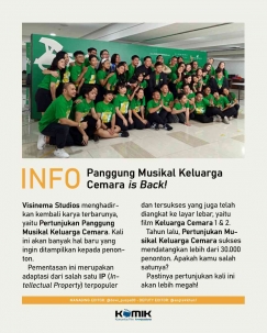 Panggung Musikal Keluarga Cemara is Back!