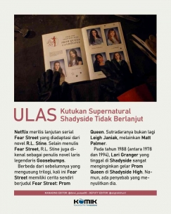ULAS KOMiK: Kutukan Supranatural Shadyside Tidak Berlanjut di Fear Street Prom Queen