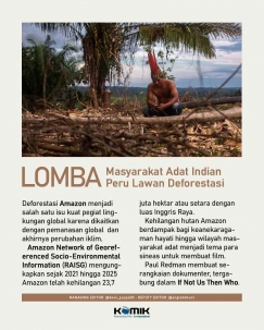 Masyarakat Adat Indian Peru Lawan Deforestasi dalam Tiga Film Dokumenter Paul Redman
