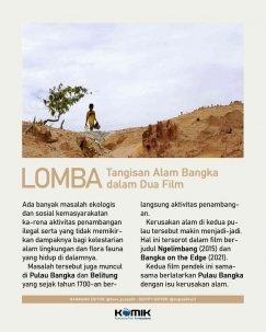 Tangisan Alam Bangka dalam "Ngelimbang" dan "Bangka on The Edge"