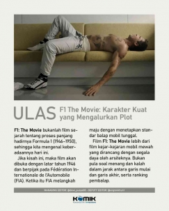 F1 The Movie: Karakter Kuat yang Mengalurkan Plot