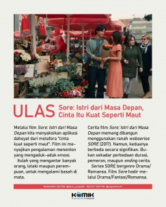 "Sore: Istri dari Masa Depan", Cinta Itu Kuat Seperti Maut!