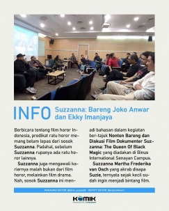 Nonton dan Diskusi Film Dokumenter Suzzanna