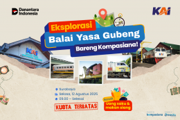 Yuk, Jelajahi Balai Yasa Gubeng dan Bikin Konten Seru Bareng Kompasiana