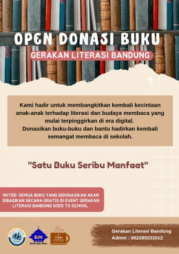Open Donasi Buku