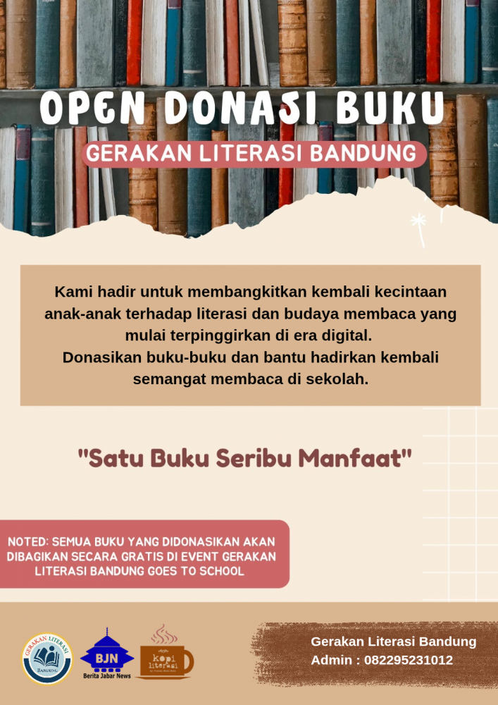 Open Donasi Buku