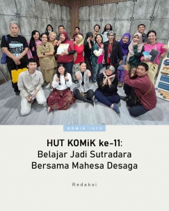 KOMiK Tutup Rangkaian HUT Ke-11 dengan Keseruan di Museum Penerangan