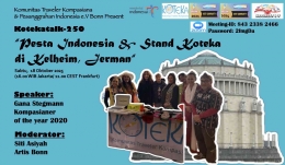 Kotekatalk-250: Pesta Indonesia dan Stand Koteka di Kelheim, Jerman