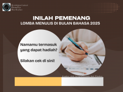 Inilah Pemenang Lomba Menulis di Bulan Bahasa 2025
